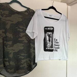 Camouflage V-Neck Sweater